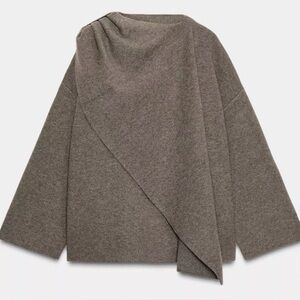 Zara Poncho Shall- Great Condition Size Small